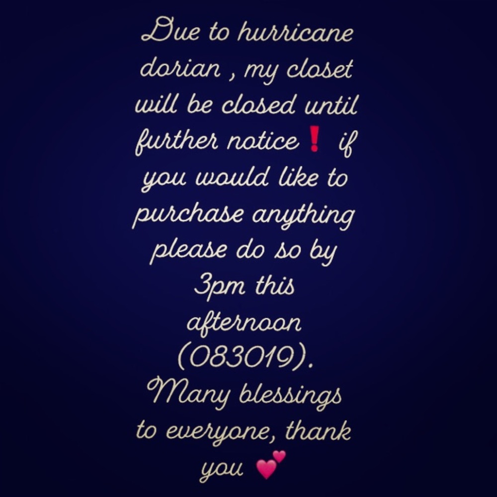 Temporary Closet Closing ☹️